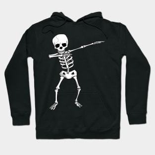 Halloween Pirate Dabbing Skeleton Gift Dab graphic Hoodie